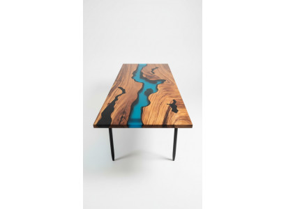 Moderne tafels Eettafel Ontwerp Tafel Hars Zee Rivier Meubels 220x90 Epoxy Oceaan