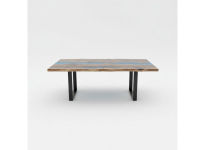 Rivier Tafels Eettafel Ontwerp Tafel Moderne Zee Meubels 220x90 Epoxy Hars Oceaan