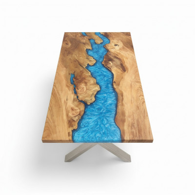 Salontafel River Table Echt Hout Riviertafel 120x90 Massieve Tafels