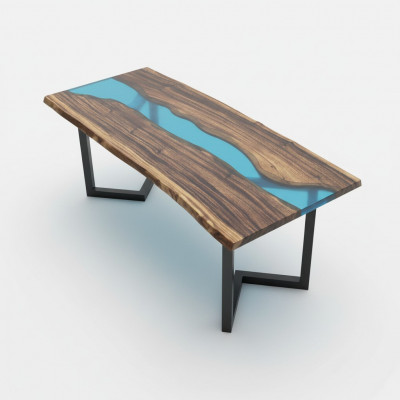 Salontafel River Table Massieve Tafels 100x50 Riviertafel Zee Waterval