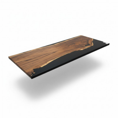 Eettafel Black Water River Echt houten riviertafel 265x100 Tafels