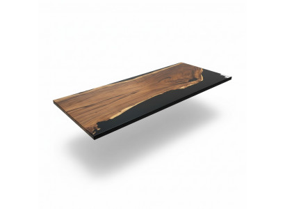 Eettafel Black Water River Echt houten riviertafel 265x100 Tafels