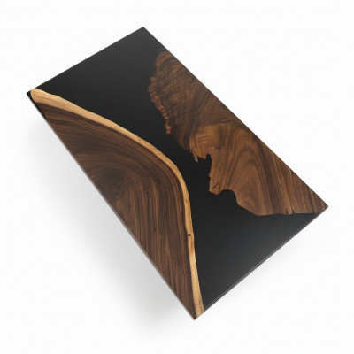 Eettafel River Table Echt Decor Hout Riviertafel Massief Epoxyhars Tafels