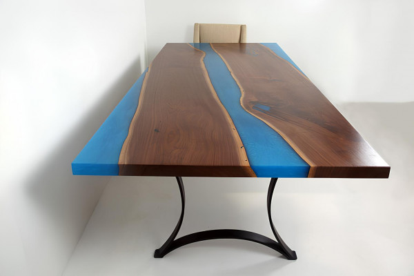 Moderne Tafels Eettafel Meer Design Tafel Hars Rivier Meubels 220x90 Epoxy Oceaan
