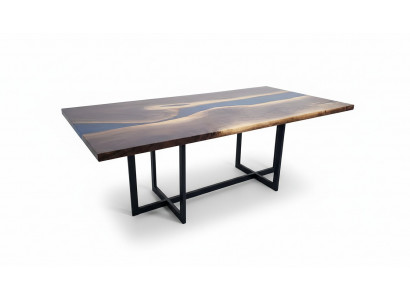 Eettafel Ontwerp Tafel Hars Moderne Tafels Zee Oceaan Rivier Meubels 220x90 Epoxy