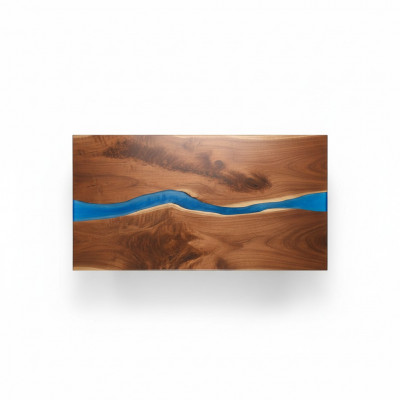 Eettafel Design Tafel Moderne Tafels Zee Oceaan Rivier Meubels 220x90 Epoxyhars