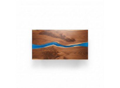 Eettafel Design Tafel Moderne Tafels Zee Oceaan Rivier Meubels 220x90 Epoxyhars