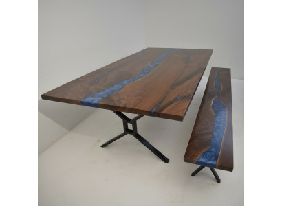 Ontwerp Tafel Bank Eettafel Keukentafel Tafels Banken Massief Echt Hout Woonkamer