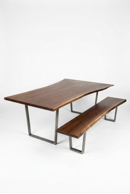 Ontwerp Tafel Bank Eettafel Keukentafel Woonkamertafels Banken Massief Echt Hout