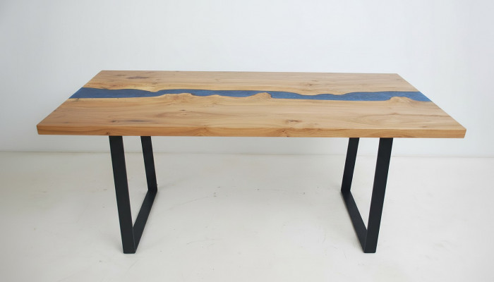 Maatwerk Echte houten Epoxyhars Tafel Epoxy rivier Prijs 1m² Tafels Hars.