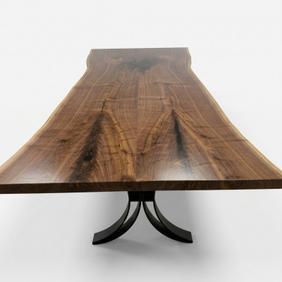 Luxe eettafel echt hout design eettafel massieve tafels 1m² prijs