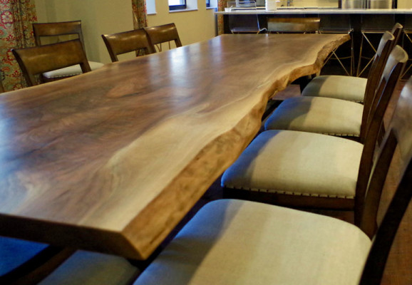 Houten Tafel Eettafel Echt Hout Designer Massieve Tafels Keukentafel 1m² Prijs