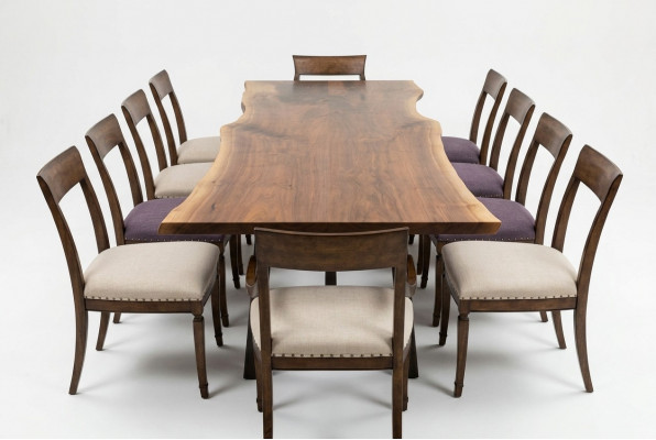 Houten Tafel Eettafel Echt Hout Designer Massieve Tafels Keukentafel 1m² Prijs