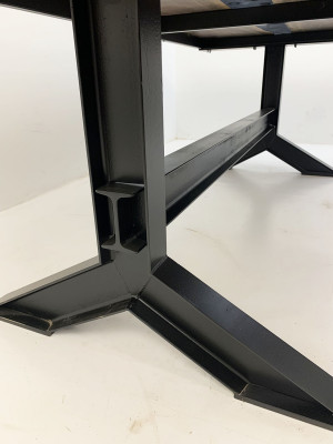 Designer tafel handgemaakt waterval salontafel bijzettafel salontafel prijs 1m²