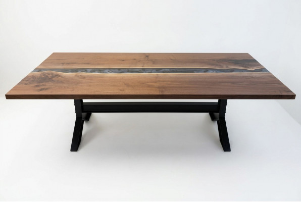 Designer tafel handgemaakt waterval salontafel bijzettafel salontafel prijs 1m²
