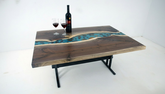 Ontwerper tafel Handgemaakt Waterval Salontafel Bijzettafel Salontafel Prijs