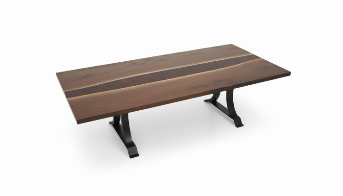 Waterval tafel vergadertafel eettafels keukentafel epoxy giethars 1m² prijs