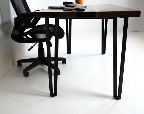 Epoxihars op maat gemaakte tafel Epoxy stroom Echt hout Prijs per m² Tafels Hars