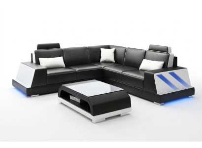 Leren bank hoekbank gestoffeerd bankstel bank hoekbank woonlandschap stoffering - Leren bank hoekbank gestoffeerd bankstel bank hoekbank woonlandschap stoffering