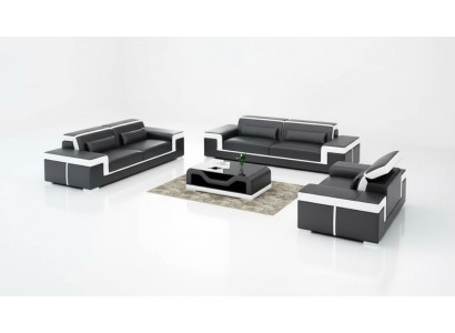 Design bankstel 3-zitter set, design bank gestoffeerd banken bank luxe nieuw