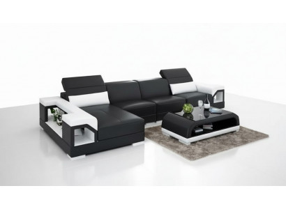 Ontwerp bankstellen hoekbank lederen bank bank bankstellen leren bank woonkamer