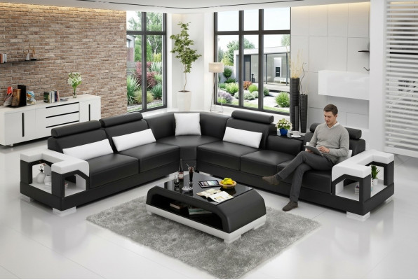 Hoekbank Bank Beklede Hoekbank Bankstellen Hoeklerensofa Woonlandschap