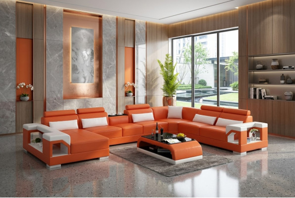 Hoekbank Hoekbank Beklede Hoekbank Bank Moderne Woonkamer Bank
