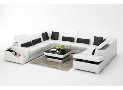 Luxe woonkamer meubelen bank bankstel design banken incl.