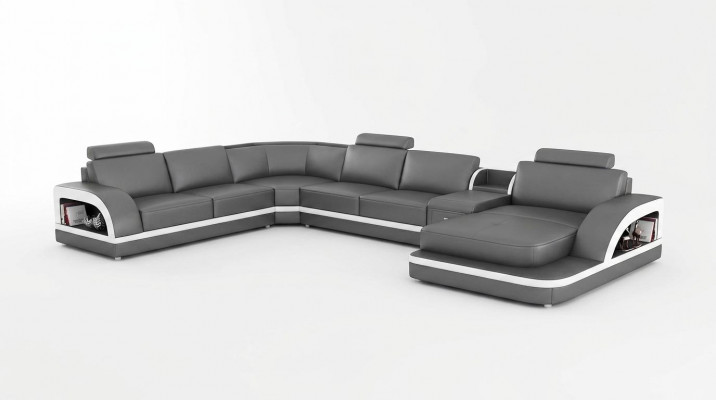 Woonkamer leren xxl bank bank kussen landschap moderne ontwerper