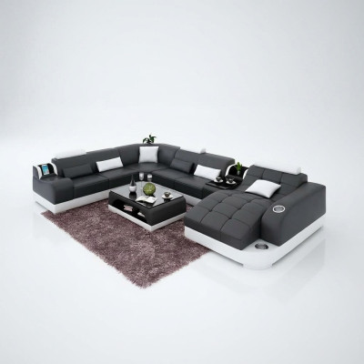 Hoekbank leren bank woonkamer bank hoekbank bankstel bank met