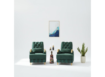Fauteuil Ontwerp Slag Relax Club Lounge Stoel Bekleding Stof Leer