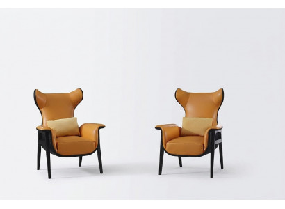 Moderne fauteuil gestoffeerde fauteuil Relax oor bank bank Designer Club