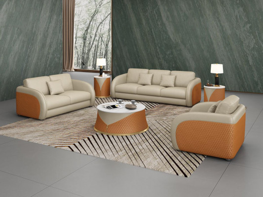 Exclusieve design meubelen 32-zits bankstel bekleding set 2-delig woonlandschap