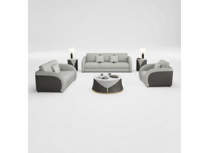 Exclusieve design meubelen 32-zits bankstel bekleding set 2-delig woonlandschap