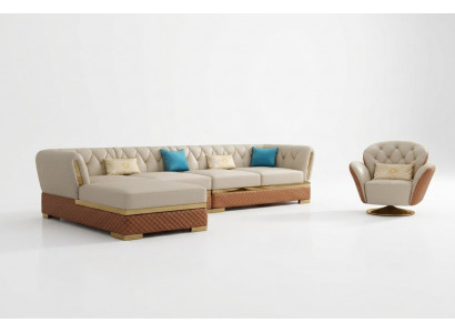 Bankstel Secties Bankstel Leren Bank Hoekbank Bekleding Bank Woonlandschap