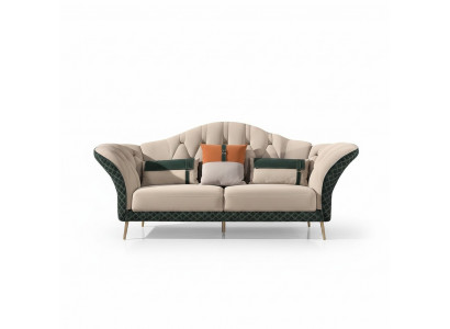 Ontwerpermeubels Bank Bankstel Bekledingsset 6-delige set Leren salontafel