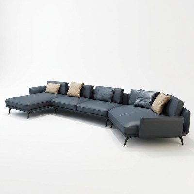 Italiaanse meubels woonkamer hoekbank bank bekleding luxe bank hoekcombinatie