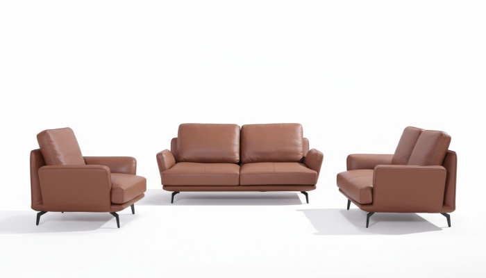 Woonkamer meubels leren bankstel bankstel 3+2+1 zits Moderne bankstellen bank