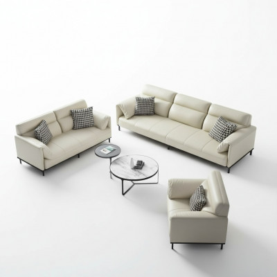 Italiaanse designmeubelen bankstel 3-zitsbank gestoffeerd textielstoffen