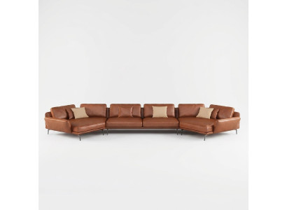 Hoekbank Italiaanse meubels woonkamer bank bekleding luxe bank hoekbank