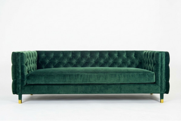 Chesterfield bank woonkamer stoffen bank bank bekleding sofa set 3-zitsbank nieuw
