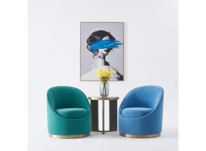 Turks woonkamer ontwerp fauteuil eenzitter gestoffeerde meubels lounge club