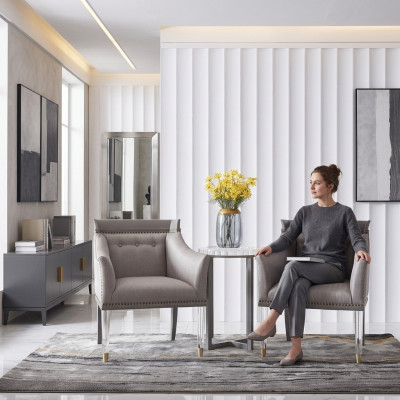 Luxe design meubels Italiaanse stijl fauteuil woonkamer lounge club