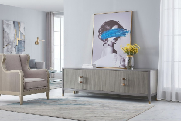 RTV houten dressoir luxe woonkamer design meubel ladekast kast