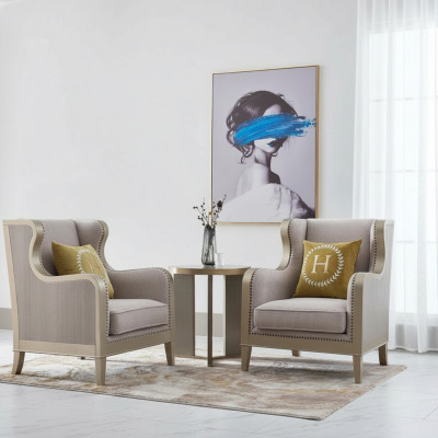 Sofaset Zitkussen Eenpersoons 2x Lounge club design stoelen luxe meubels hotel