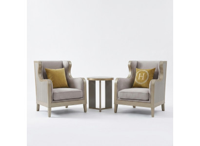 Sofaset Zitkussen Eenpersoons 2x Lounge club design stoelen luxe meubels hotel
