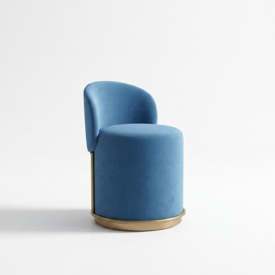 Woonkamer ontwerp fauteuil eenzitter gestoffeerd meubilair lounge clubbank.