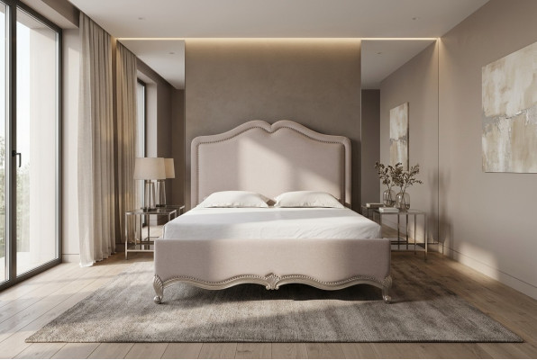 Luxe hotelbedden tweepersoonsbed ontwerp hout klassiek 180x200 slaapkamer