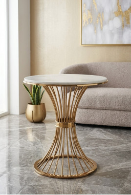 Ronde bijzettafel salontafel slaapkamer ladekast tafels console