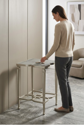 Woonkamer bijzettafel salontafel dressoir tafels decoratie consoles ontwerp